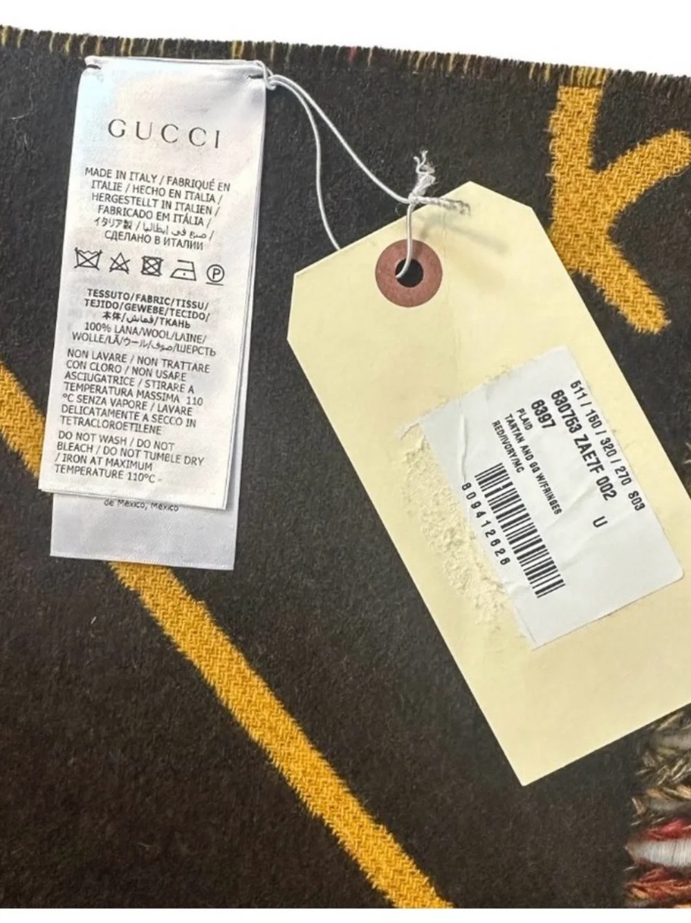 Gucci GG Reversible Blanket